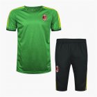 Camiseta baratas verde AC Milan formación